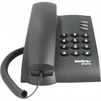 Telefone com Fio Intelbras (Preto)